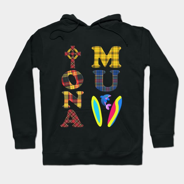 Summer in Iona and Mull Scotland Hoodie by Alex Bleakley